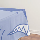 Nappe Bébé Shark mignonne première table d'anniversaire (In Situ)