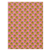 Nappe Bee on Sunflower Flower Pattern Design Pink (Devant)