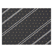 Nappe Bees - Abeilles - Bee - Abeilles noires et white s (Devant (Horizontal))