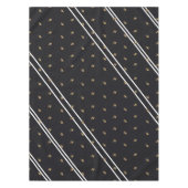 Nappe Bees - Abeilles - Bee - Abeilles noires et white s (Devant)
