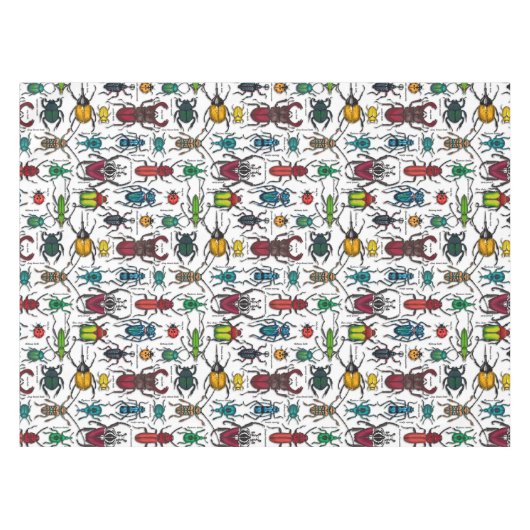 Nappe Beetons sur blanc (Devant (Horizontal))