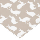 Nappe Beige And White Bunnies Modern Neutral Easter (Angle)