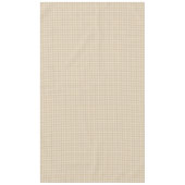 Nappe Beige Plaid Pattern Tablecloth (Devant)
