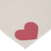Nappe Beige & red Heart Seamless Pattern Cute Minimal (Angle)