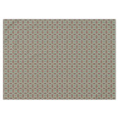 Nappe Beige Rouge Brown Aqua Bleu Vert Black Tribal Art (Devant (Horizontal))