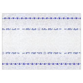 Nappe Bell et grenade avec "Shabbat Shalom " (Devant (Horizontal))