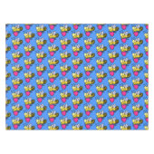 Nappe Belle abeille drôle avec dessin animé du coeur (Devant (Horizontal))