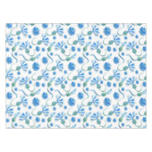 Nappe Belle Aquarelle Bleu cornfleurs (Devant (Horizontal))