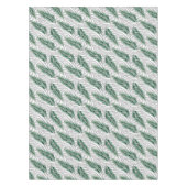 Nappe Belle aquarelle botanique verte (Devant)