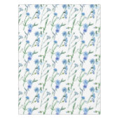 Nappe Belle aquarelle cornfleurs (Devant)