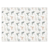 Nappe Belle Baleine Whimsical Océan Sous Le Thème De La (Devant (Horizontal))