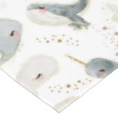 Nappe Belle Baleine Whimsical Océan Sous Le Thème De La (Angle)