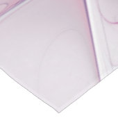 Nappe Belle Fleur rose moderne Fractal Art Abstrait (Angle)