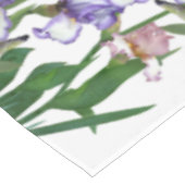 Nappe Belle Irises violettes et jaunes / Fleur de printe (Angle)