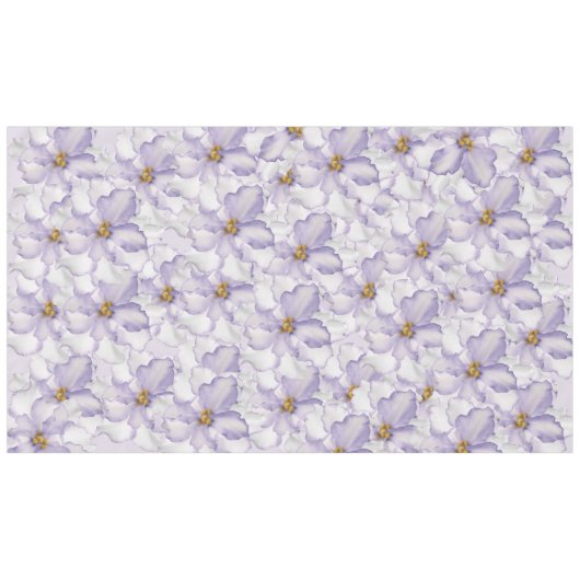 Nappe Belle Lavande d'orchidées (Devant (Horizontal))