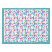 Nappe Belle oeuvre Florale rose Personnalisée (Devant (Horizontal))