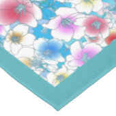 Nappe Belle oeuvre Florale rose Personnalisée (Angle)