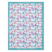 Nappe Belle oeuvre Florale rose Personnalisée (Devant)