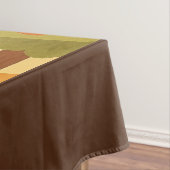 Nappe Belle scène d'automne avec citrouille et écureuil (In Situ)