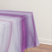 Nappe Belle Swing Moderne Art Fractal Abstrait Rose (In Situ)