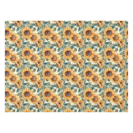 Nappe Belle tournesol d'automne (Devant (Horizontal))