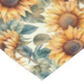 Nappe Belle tournesol d'automne (Angle)