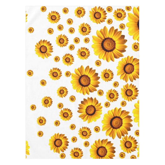 Nappe Belles fleurs jaunes (Devant)