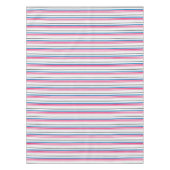 Nappe Belles rayures blanches bleues (Devant)