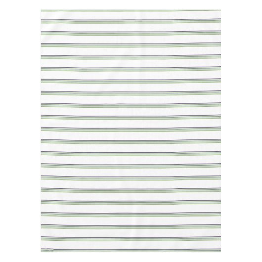 Nappe Belles rayures blanches modernes (Devant)