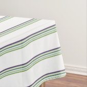 Nappe Belles rayures blanches modernes (In Situ)