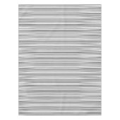 Nappe Belles rayures blanches noires (Devant)