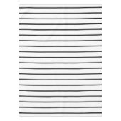 Nappe Belles rayures blanches noires (Devant)