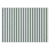 Nappe Belles rayures bleues (Devant (Horizontal))