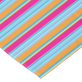 Nappe Belles rayures colorées magiques (Angle)