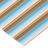 Nappe Belles rayures colorées modernes (Angle)