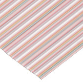 Nappe Belles rayures colorées modernes (Angle)