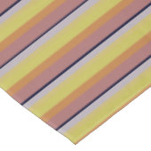 Nappe Belles rayures de couleurs vintages (Angle)