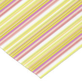 Nappe Belles rayures jaunes blanches (Angle)