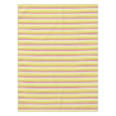 Nappe Belles rayures jaunes blanches (Devant)