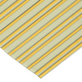 Nappe Belles rayures jaunes modernes (Angle)