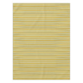 Nappe Belles rayures jaunes modernes (Devant)