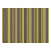 Nappe Belles rayures jaunes noirs (Devant (Horizontal))