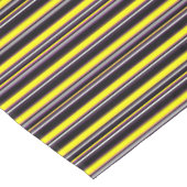 Nappe Belles rayures jaunes noirs (Angle)