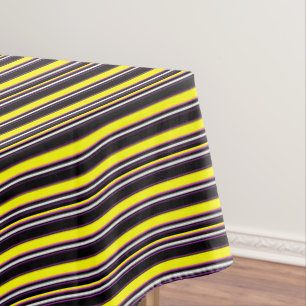 Nappe Belles rayures jaunes noirs