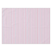 Nappe Belles rayures roses blanches (Devant (Horizontal))