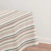 Nappe Belles rayures rouges blanches vintages (In Situ)