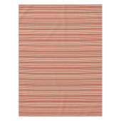 Nappe Belles rayures rouges brun (Devant)