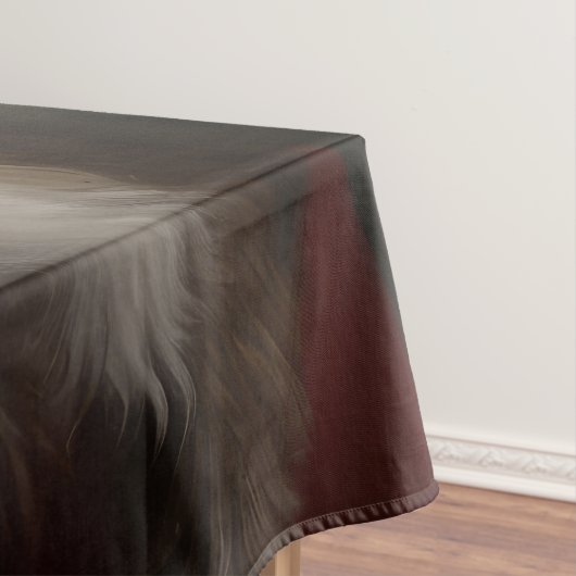 Nappe Bernedoodle avec Noël Festif du Père Noël (In Situ)