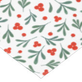Nappe Berries Et Plante D'Hiver Feuilles Motif sans join (Angle)