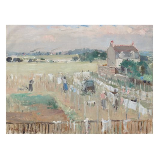Nappe Berthe Morisot - Hanging the Laundry out to Dry (Devant (Horizontal))